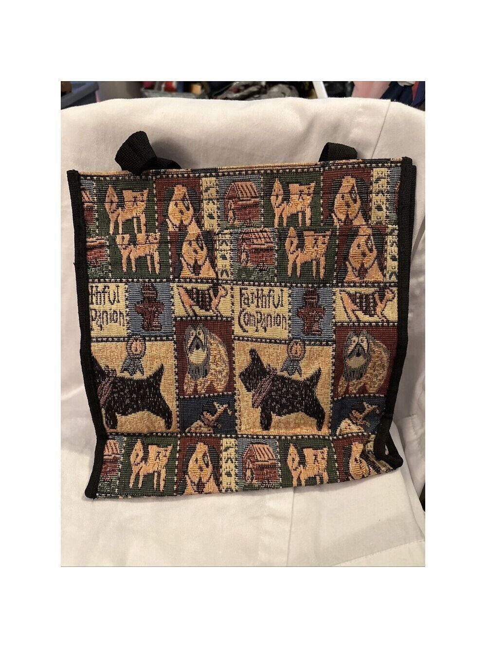 Pioneer Express Tapestry Tote Bag Faithful Companion Nwot